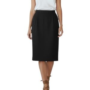 4/$20 Classic Black Pencil Skirt - Size 10